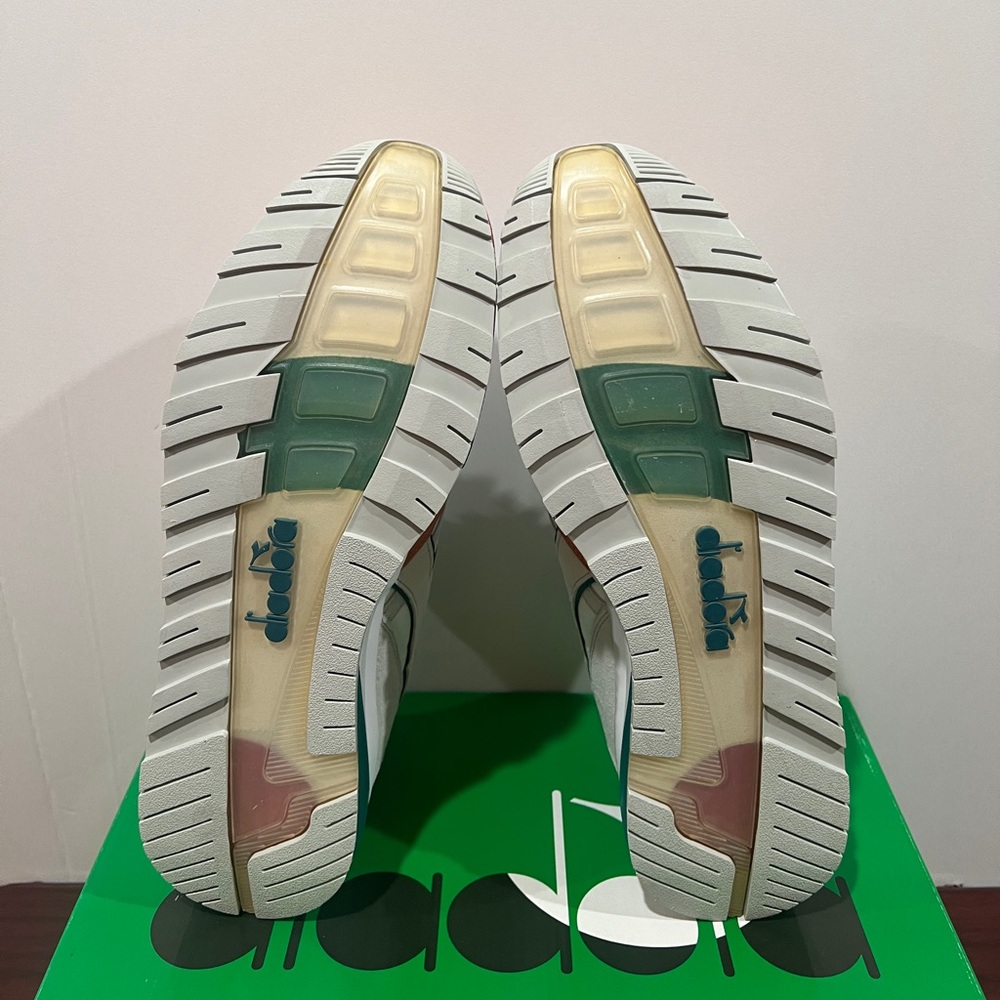 Diadora, N9002, 501.177735/C3134, Grey, White, Orange & Blue - Picture 9 of 13